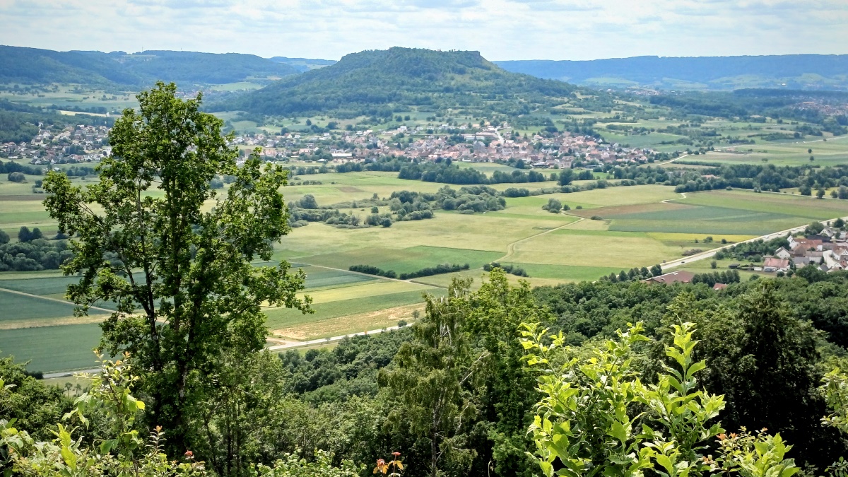 Blick aufs »Walberla« von der gegenüberliegenden Vexierkapelle bei Reifenberg aus (Foto: Ralph Stenzel)