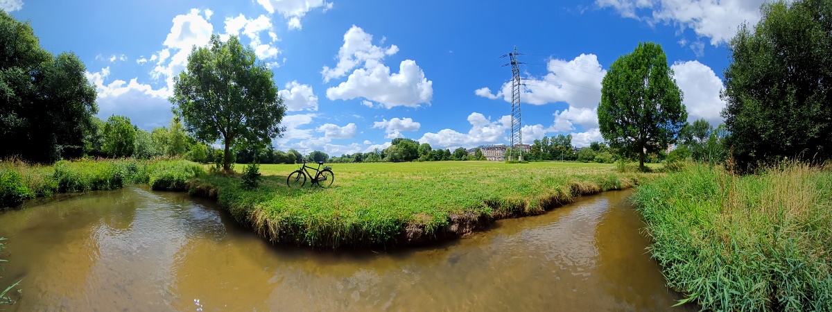 Panorama-Ansicht des Rednitzgrabens (Foto: Ralph Stenzel)